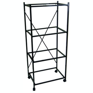 YML 4 Shelf Stand for 2424 and 2434, Black. View a larger version of this product image.