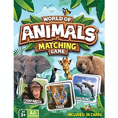 MasterPieces Kids Games - World of Animals Matching Game - Game for Kids  and Family - Laugh and Learn | Bed Bath & Beyond