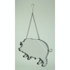 Alternate image 1 for VIP Home and Garden Metal and Mesh Wire Hanging Pig Farmhouse Decor