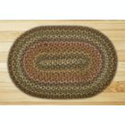 Alternate image 0 for Earth Rugs C-51 Fir / Ivory Oval Braided Rug 5 Feet x 8 Feet