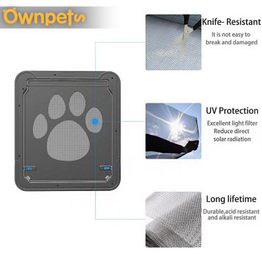 Ownpets Self-Closing Pet Screen Door with Locking Function Dog & Cat. View a larger version of this product image.