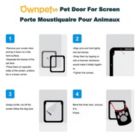 Alternate image 3 for Ownpets Self-Closing Pet Screen Door with Locking Function Dog & Cat