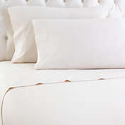 Shavel Micro Flannel High Quality Sheet Set - Twin XL Flat/Fitted Sheet 66x96"/81x39x14" Pillowcase 21x32" - Ivory.