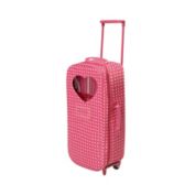 Badger Basket Co. Trolley Doll Travel Case with Rocking Bed and Bedding - Star Pattern