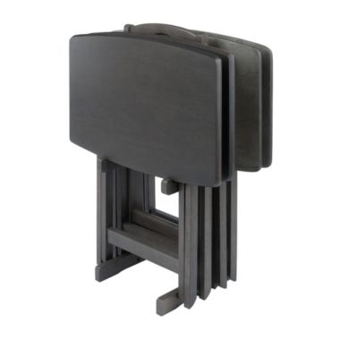 Dorian 5-Pc Snack Table Set, Oyster Gray. View a larger version of this product image.