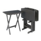 Alternate image 3 for Dorian 5-Pc Snack Table Set, Oyster Gray