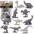 Alternate image 0 for SCS Direct 10 Pcs Dinosaur Action Figure Playset - Toy Figures - T-Rex to Stegosaurus - Perfect for Cake Toppers, Party Favors, Decorations and Dioramas