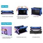 Alternate image 3 for Ownpets Portable Dog Crate,M Size(Blue and Purple)