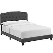 Modway  Amelia King Faux Leather Bed