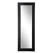 BrandtWorks Commercial Value Black Fitting Room Tall Mirror - 21.5" x 71"