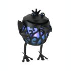 Alternate image 0 for Things2Die4 Metal Frog LED Solar Garden Statue Accent Light Patio Decor Sculpture Yard Art