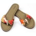 Alternate image 0 for Floral Lace Strap Slippers for Women - Cute Womens Slippers with Color Flower Patterns - Boho Indoor Outdoor Womens Slippers for Summers - Stylish & Trendy Casual Slippers for Women