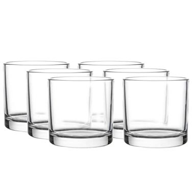 WHOLE HOUSEWARES 5"X5" Glass Cylinder Vase Set Candles Holders Set Of 4 Decorative. View a larger version of this product image.
