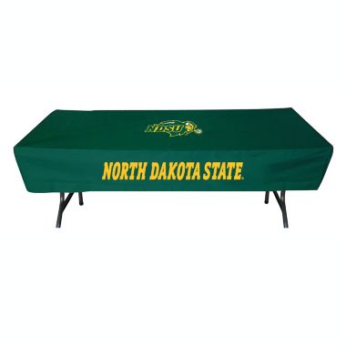 Rivalry 6 Feet North Dakota State Sports Collegiate Team Logo Party Outdoor Camping Table Cover. View a larger version of this product image.