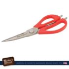 Alternate image 3 for Baker's Secret Kitchen Scissors, Stainless Steel 8.5", Kitchen Essentials, Red
