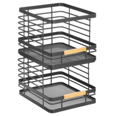 mDesign Metal Wire Stackable Food Storage Bin Basket. View a larger version of this product image.
