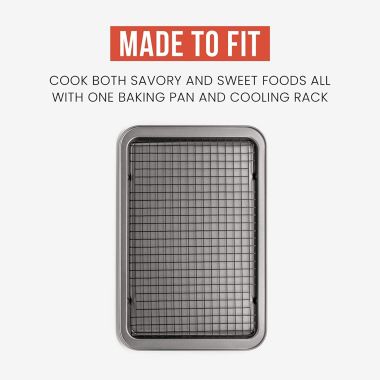 Chef Pomodoro Non-Stick Baking Sheet and Cooling Rack Set. View a larger version of this product image.