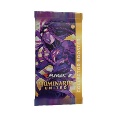 Magic The Gathering Dominaria United Collector Booster Pack. View a larger version of this product image.