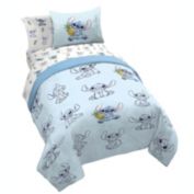 Saturday Park Disney Lilo & Stitch Watercolor Vibes 100% Organic Cotton Bed Set