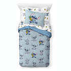 Alternate image 1 for Saturday Park Disney Lilo & Stitch Watercolor Vibes 100% Organic Cotton Bed Set