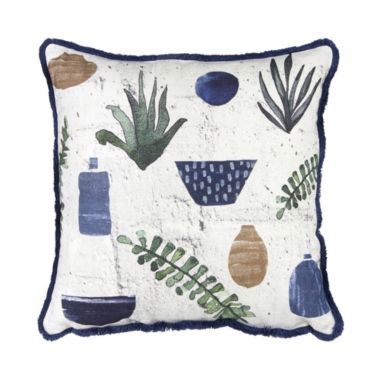 Melrose Decorative Pillow (Set Of 2) 15" Cotton. View a larger version of this product image.