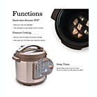 Alternate image 2 for Aroma Housewares Professional MTC-8016 Digital Pressure Cooker, 6 quart, Brown