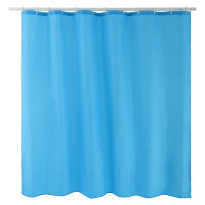 Blue Sky Star Shower Curtain Bathroom Mat Set Waterproof Fabric Decor 72/79" 601 