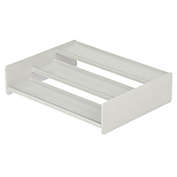 mDesign Plastic 3-Tier Bathroom Organizer Shelf for Vitamins or Oils