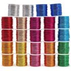 Alternate image 0 for Genie Crafts Metallic 1mm Twine Cord (24 Pack), 12 Colors