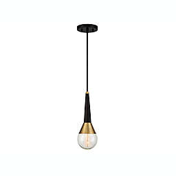 Trade Winds Beatrice Pendant Light in Natural Brass