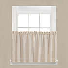 Alternate image 1 for Saturday Knight Ltd Hopscotch Collection High Quality Stylish Versatile And Modern Window Tiers - 2 Piece - 57x36", Nautral