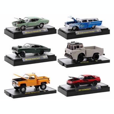 Carfaxo "Auto-Thentics" 6 piece Set Release 72 IN DISPLAY CASES Limited Edition to 9600 pieces Worldwide 1/64 Diecast Model Cars by M2 Machines. View a larger version of this product image.
