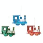 Alternate image 0 for Gallerie II Train Ornaments, Set of 3