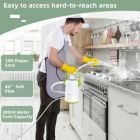 Alternate image 1 for Slickblue 1000W Multifunction Portable Hand-held Steam Cleaner with 10 Accessories-Green