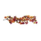 Alternate image 0 for Nearly Natural 4939 Maple Leaf Garland, 60-Inch, Multicolored/Orange