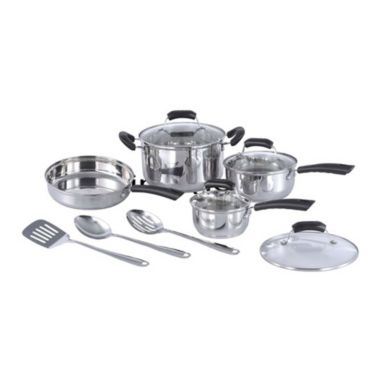 Sunpentown HK-1111 11pc Stainless Steel Cookware Set. View a larger version of this product image.