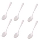 Alternate image 0 for Unique Bargains Stainless Steel Kitchen Restaurant Iced Coffee Tea Spoon, Mini Tiny Small Spoons for Coffee Bar, 12cm Length 6 Pieces Silver Tone