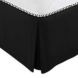 PiccoCasa Pleated Solid Pleated Ruffle Bed Skirt, 14