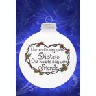 Alternate image 0 for Our Roots Say We're Sisters Our Hearts Say We're Friends Ornament Made in USA