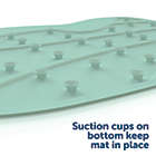 Alternate image 2 for Jool Baby Products Bath Mat - Non-Slip Bathtub Mat for Kids - Aqua