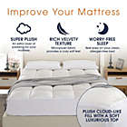 Alternate image 0 for Cheer Collection Ultra Soft Mattress Topper   Silky Smooth and Plush Hypoallergenic Mattress Pad