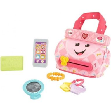 Fisher-Price Laugh & Learn My Smart Purse Interactive Toy Bag. View a larger version of this product image.