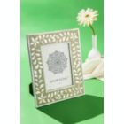 Alternate image 1 for GAURI KOHLI Jodhpur Mother of Pearl Picture Frame - Beige, 5"x7"