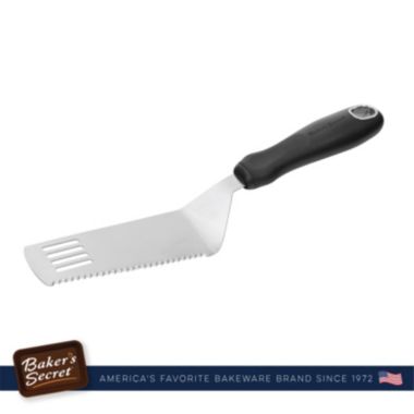 Baker's Secret Stainless Steel Cheese Shovel, Non-slip , Kitchen Essentials, Silver. View a larger version of this product image.