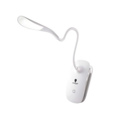 Daylight Smart Clip-On Lamp - UN1380 - Adjustable Brightness - LED - Rechargeable - Portable. View a larger version of this product image.