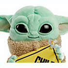 Alternate image 2 for Mattel  Star Wars Grogu Plush “Child on Board&quot; Sign +Toy, 8-in Character from The Mandalorian, Soft, Collectible Cuddle Toy & Automobile Signage