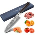 Alternate image 0 for Kirosaku Damascus Kitchen Knife 8 Inches - Extremely Sharp Kitchen Chef'S Knife Made