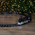 Alternate image 1 for Northlight 16pc Battery Operated Lighted and Animated Classic Train Set with Sound