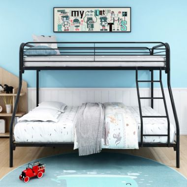 Infinity Merch Twin-Over-Full Bunk Bed Closed. View a larger version of this product image.