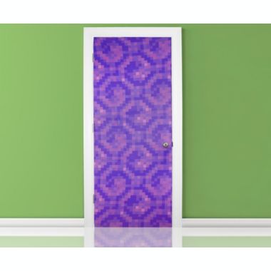 Minecraft Purple Nether Portal Gateway Fabric Door Cling Wall Decorations, Playroom Accessories, Kids Room Essentials Home Decor Video Game Gifts and Collectibles 34 x 82 Inches. View a larger version of this product image.